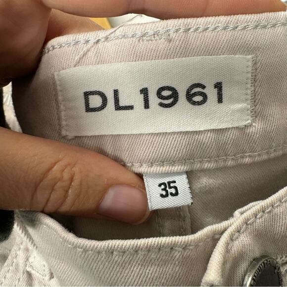 DL 1961 Tan Vince Casual Straight Jeans Mens 35 XTWill Classic Denim - Picture 10 of 14